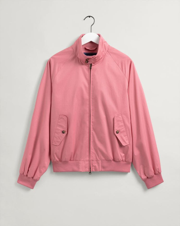 Gant Apparel Mens COTTON HARRINGTON JACKET 665/RAPTURE ROSE