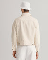 Gant Apparel Mens COLORED DENIM TRUCKER 108/CAULK WHITE
