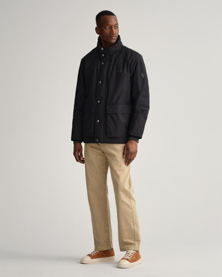 Gant Apparel Mens WINTER MIST JACKET 19/EBONY BLACK