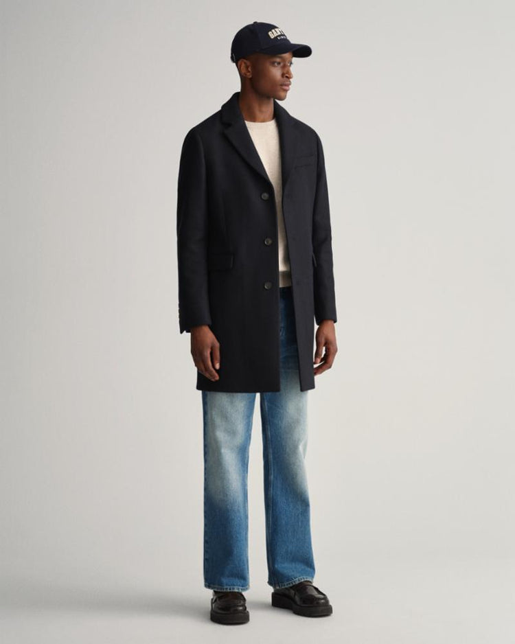 Gant Apparel Mens CLASSIC WOOL COAT 433/EVENING BLUE