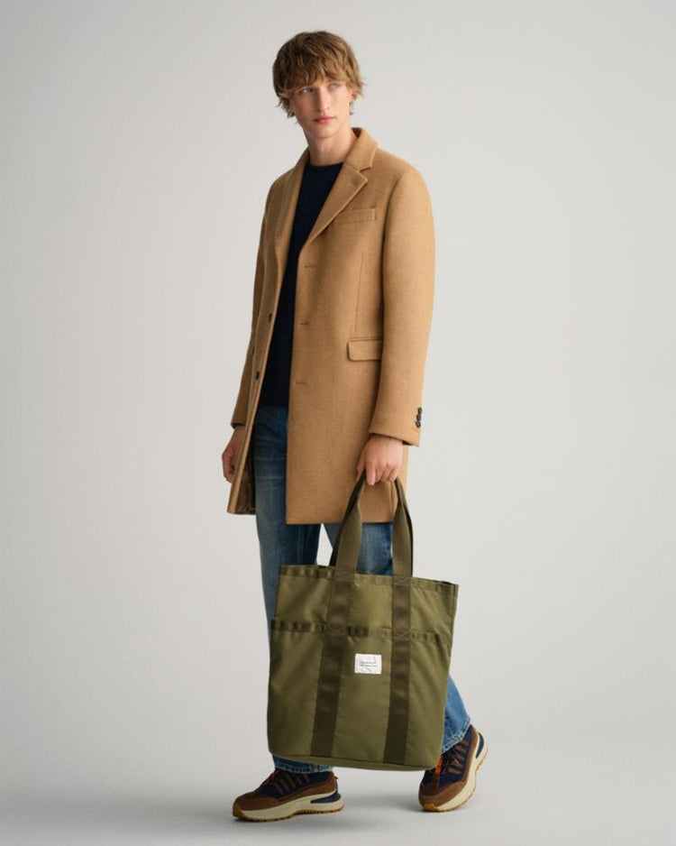 Gant Apparel Mens CLASSIC WOOL COAT 213/WARM KHAKI