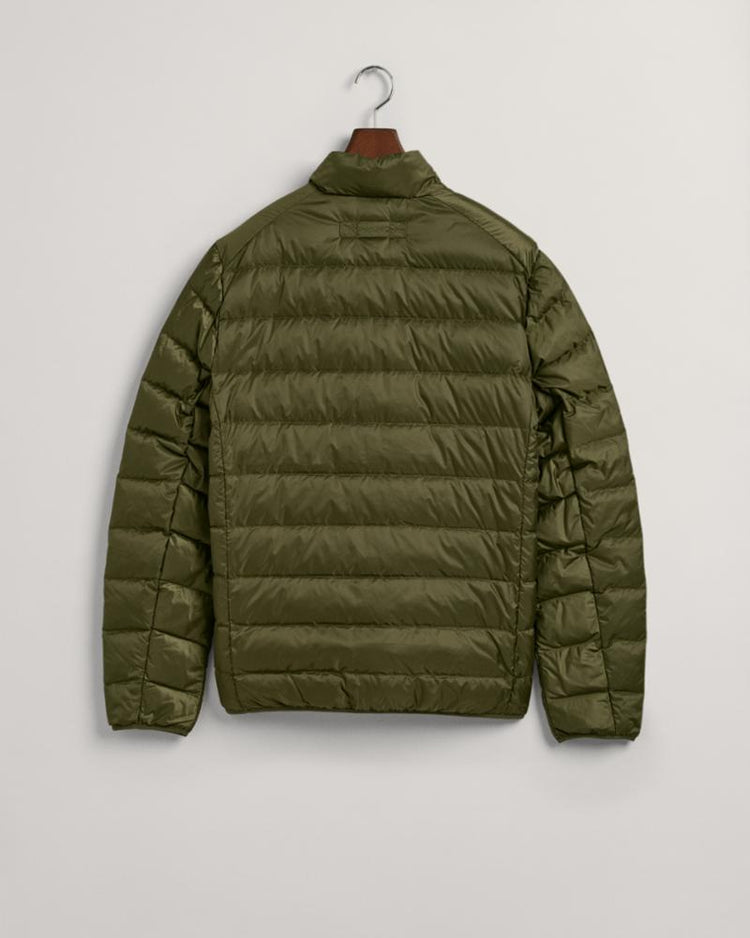 Gant Apparel Mens LIGHT DOWN JACKET 301/RACING GREEN