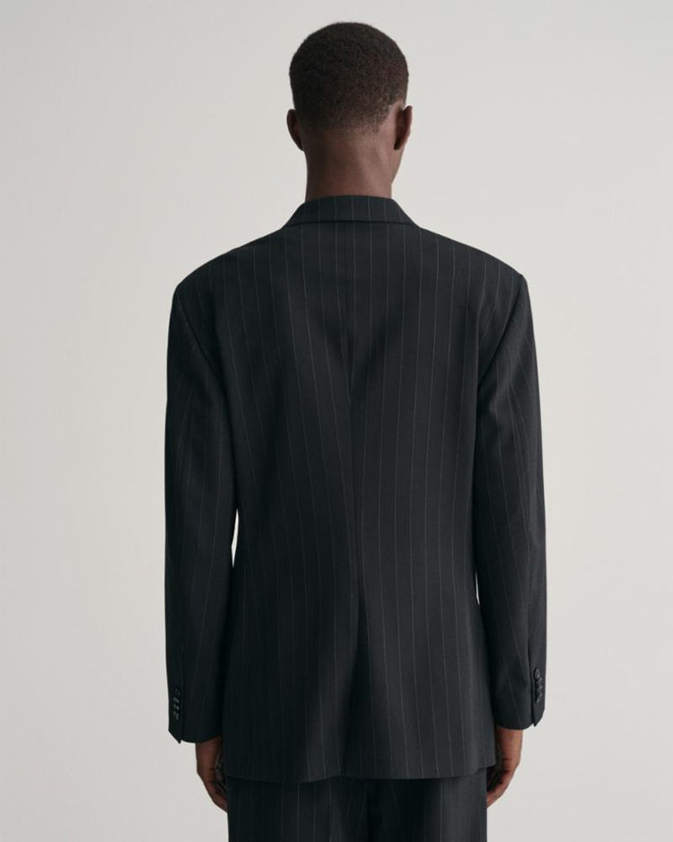 Gant Apparel Mens RELAXED DB PINSTRIPE SUIT BLAZER 405/NAVY