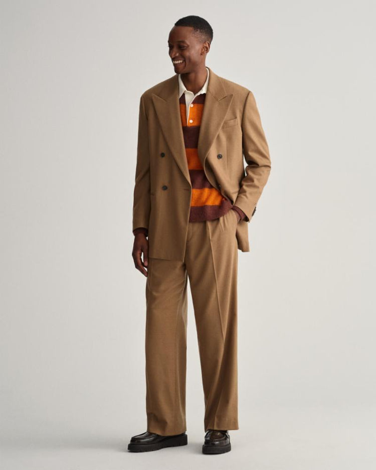 Gant Apparel Mens BARSTRIPED RUGGER 824/GOLDEN ORANGE