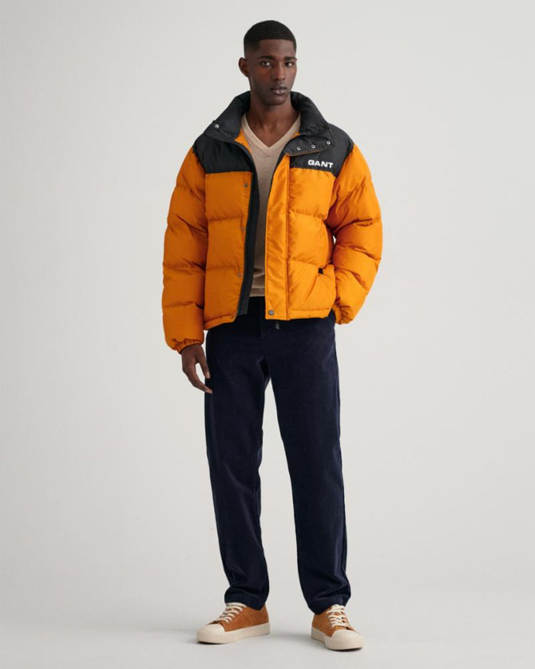 Gant Apparel Mens SUPERFINE LAMBSWOOL V-NECK 295/DK. SAND MELANGE