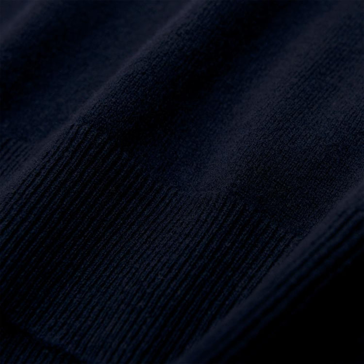 Gant Apparel Mens SUPERFINE LAMBSWOOL HALF ZIP 410/MARINE