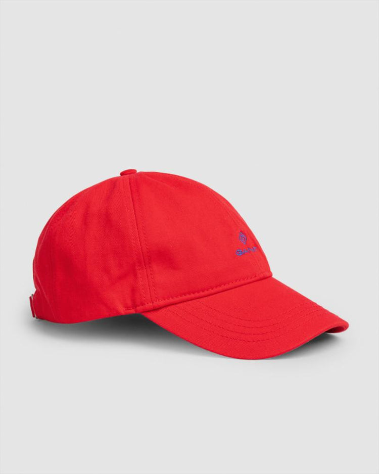 Gant Apparel Mens CONTRAST TWILL CAP 620/BRIGHT RED