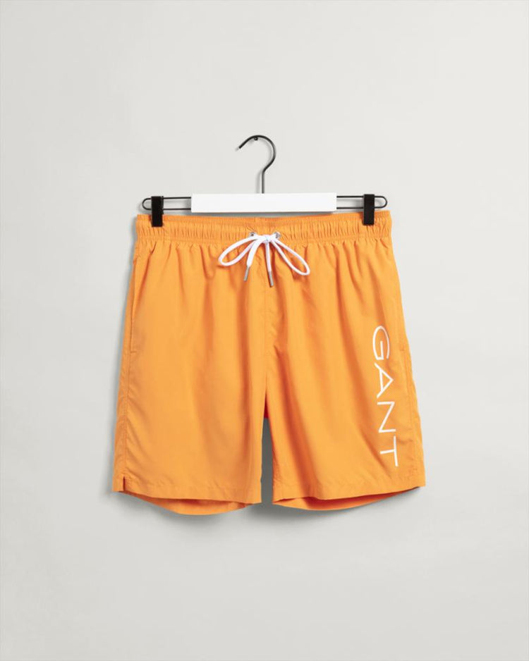 Gant Apparel Mens LC LIGHTWEIGHT LOGO SWIM SHORTS 819/DAHLIA ORANGE