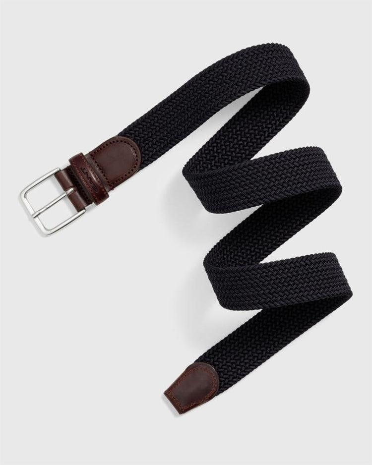 Gant Apparel Mens ELASTIC BRAID BELT 410/MARINE