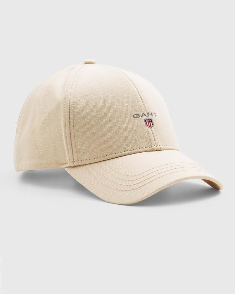 Gant Apparel Mens HIGH COTTON TWILL CAP 34/PUTTY