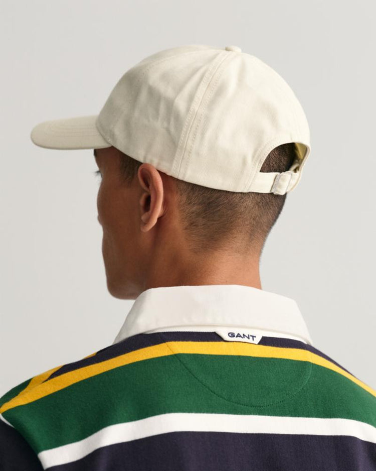Gant Apparel Mens COTTON TWILL CAP 130/CREAM