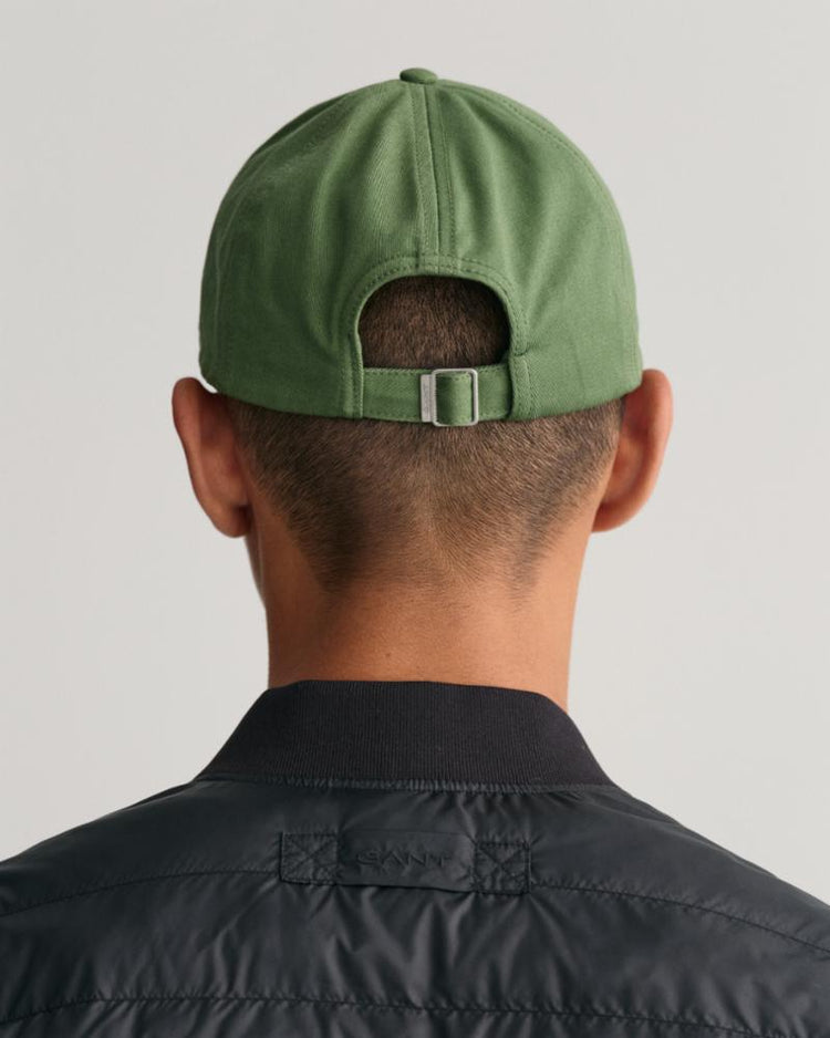Gant Apparel Mens COTTON TWILL CAP 308/LEAF GREEN