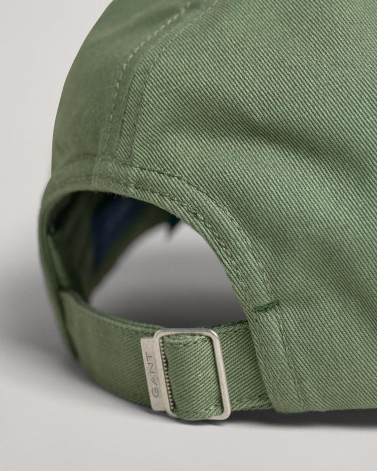 Gant Apparel Mens COTTON TWILL CAP 308/LEAF GREEN