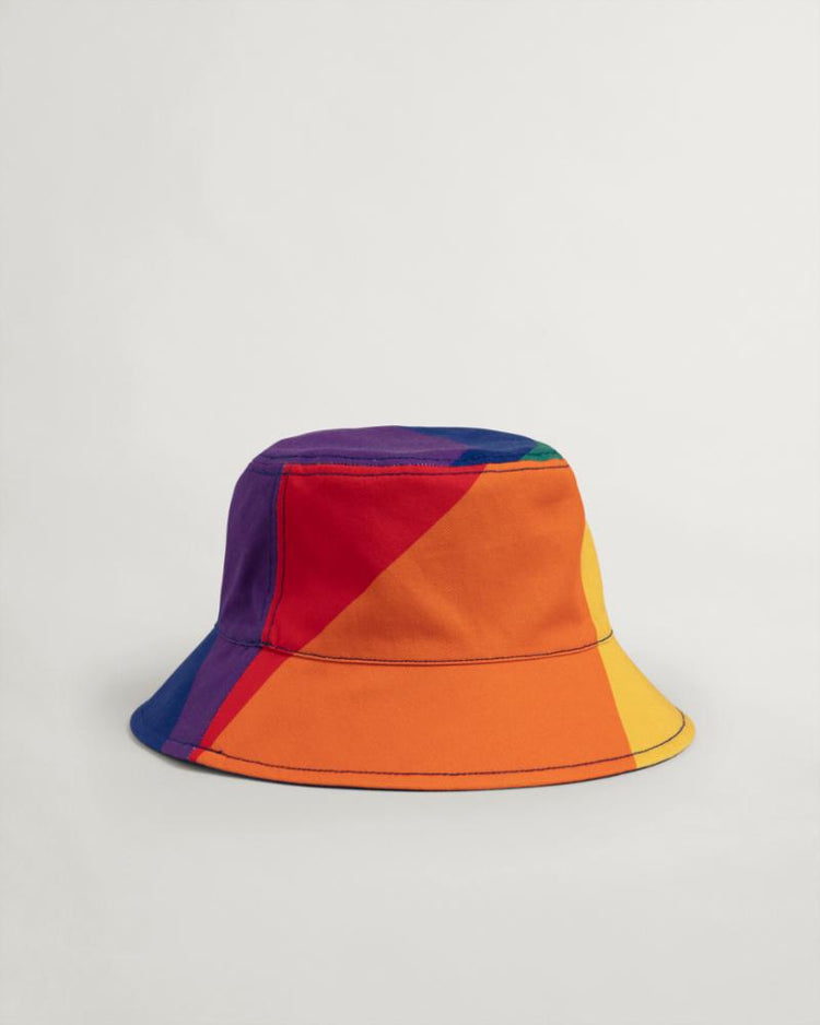Gant Apparel Mens D1. PRIDE BUCKET HAT 105/MULTICOLOR