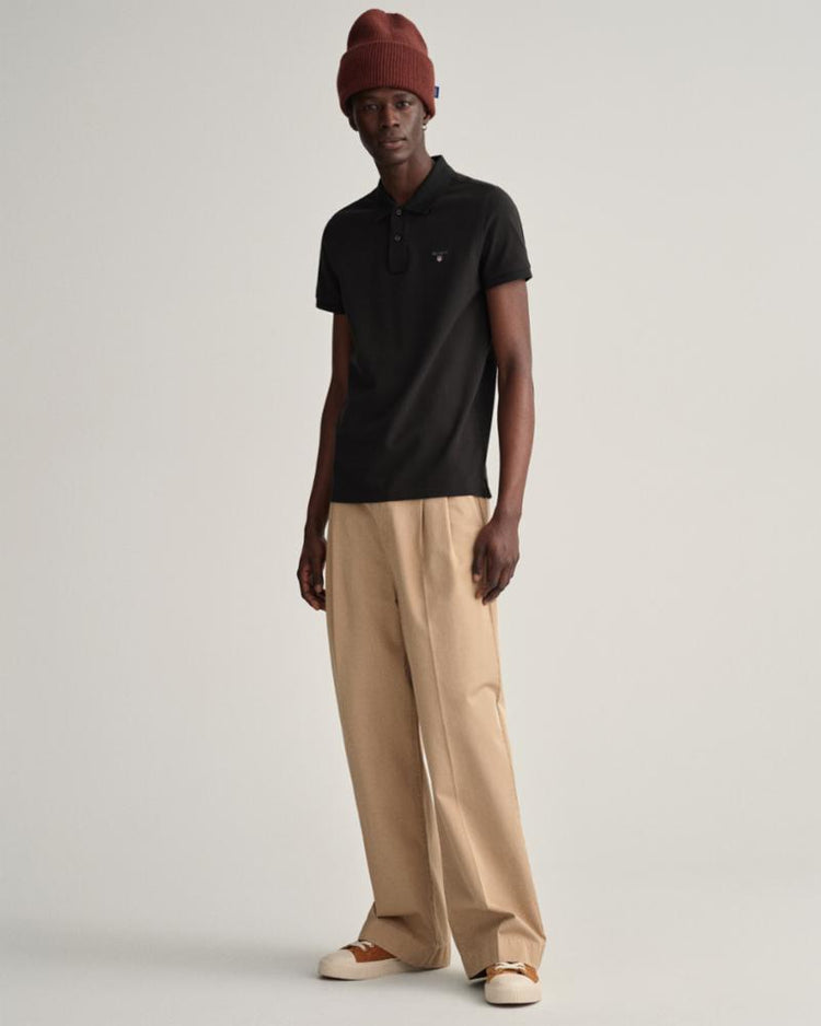 Gant Apparel Mens RIB KNIT BEANIE 276/COCOA BEAN