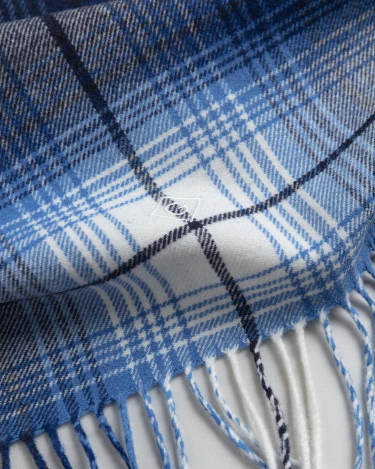 Gant Apparel Mens ICON G CHECK SCARF 433/EVENING BLUE