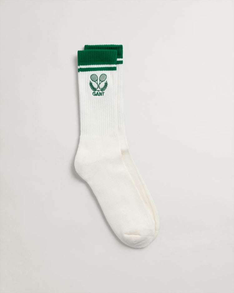 Gant Apparel Mens RACQUET CLUB SOCKS 130/CREAM