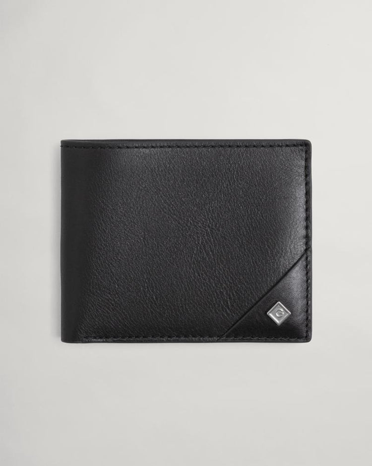 Gant Apparel Mens LEATHER WALLET 5/BLACK