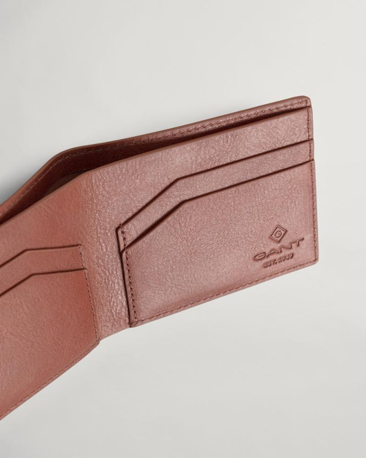 Gant Apparel Mens LEATHER WALLET 211/CLAY BROWN