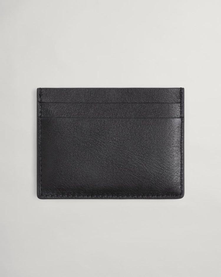 Gant Apparel Mens LEATHER CARDHOLDER 5/BLACK