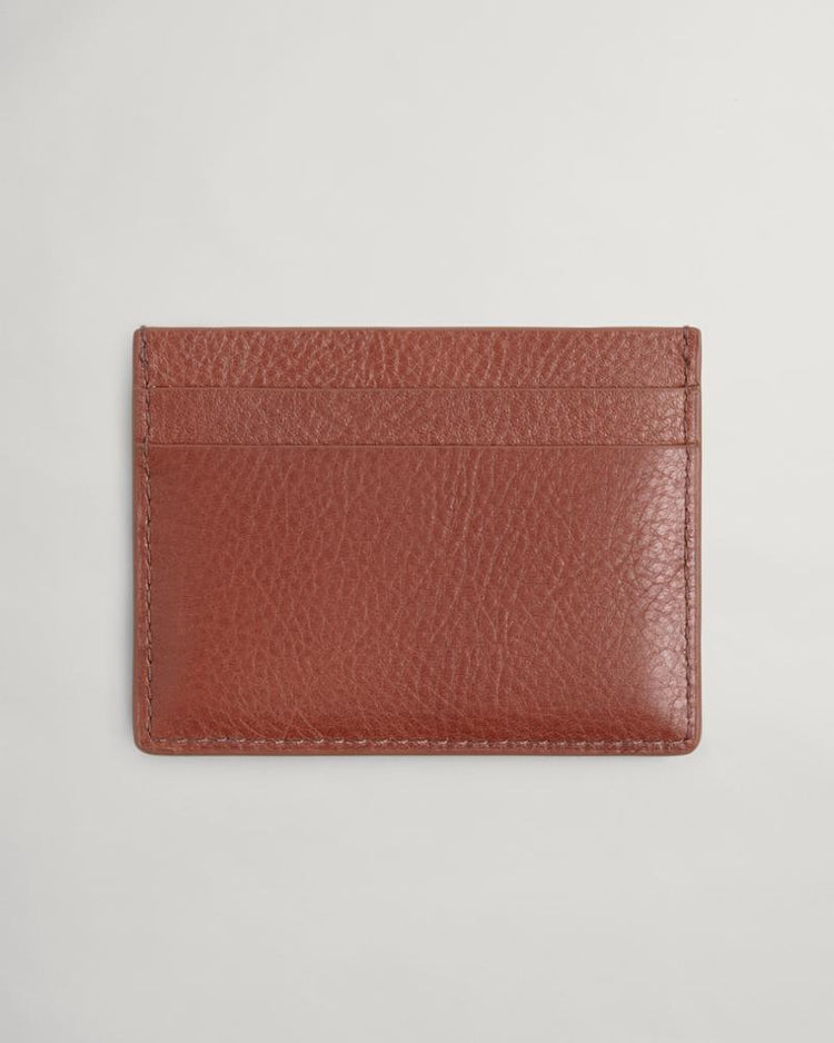 Gant Apparel Mens LEATHER CARDHOLDER 211/CLAY BROWN