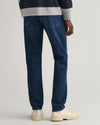 Gant Apparel Mens SLIM GANT JEANS 961/DARK BLUE WORN IN