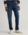 Gant Apparel Mens SLIM GANT JEANS 961/DARK BLUE WORN IN