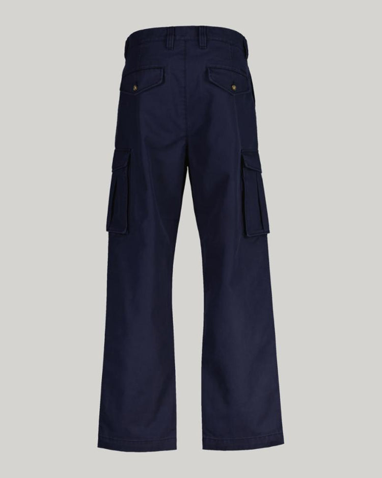 Gant Apparel Mens COTTON TWILL CARGO PANTS 410/MARINE