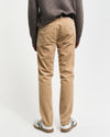 Gant Apparel Mens SLIM CORD CHINOS 248/DARK KHAKI