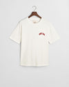 Gant Apparel Mens POCKET GRAPHIC TSHIRT 113/EGGSHELL