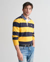 Gant Apparel Mens REG CHAMBRAY STRIPE HEAVY RUGGER 748/FADED SUNSET