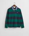 Gant Apparel Mens REG CHAMBRAY STRIPE HEAVY RUGGER 373/DEEP FOREST GREEN