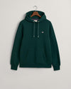 Gant Apparel Mens REG SHIELD HOODIE 374/TARTAN GREEN