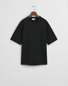 Gant Apparel Mens LOGO SS T-SHIRT 5/BLACK