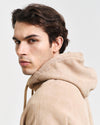 Gant Apparel Mens WORKWEAR HOODIE 269/CARAMEL BEIGE