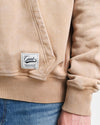 Gant Apparel Mens WORKWEAR HOODIE 269/CARAMEL BEIGE