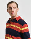 Gant Apparel Mens MULTISTRIPE HEAVY RUGGER 612/IRON RED