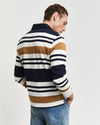 Gant Apparel Mens MULTISTRIPE HEAVY RUGGER 244/CUMIN BEIGE