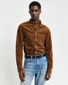 Gant Apparel Mens REG UT CORDUROY SHIRT 220/COCAO BROWN