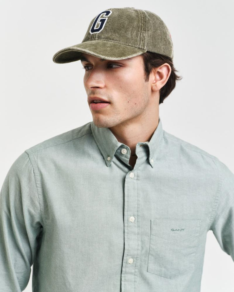 Gant Apparel Mens REG ARCHIVE OXFORD SHIRT 309/DRIED FOREST