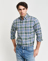 Gant Apparel Mens REG ARCHIVE OXFORD CHECK SHIRT 427/CLEAR SKY