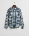 Gant Apparel Mens REG ARCHIVE OXFORD CHECK SHIRT 427/CLEAR SKY