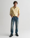 Gant Apparel Mens REG ARCHIVE POPLIN STRIPE SHIRT 257/BURNT WHEAT