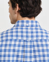 Gant Apparel Mens REG FLANNEL CHECK SHIRT 433/EVENING BLUE