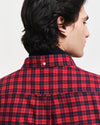 Gant Apparel Mens REG FLANNEL CHECK SHIRT 630/RUBY RED