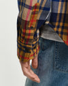 Gant Apparel Mens REG TWILL CHECK SHIRT 244/CUMIN BEIGE