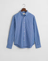 Gant Apparel Mens REG POPLIN STRIPE 447/LAPIS BLUE