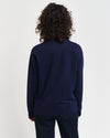 Gant Apparel Womens G BADGE C NECK SWEAT 409/CLASSIC BLUE