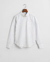 Gant Apparel Womens REG STRIPE ARCHIVE OXFORD BD SHIRT 113/EGGSHELL