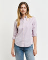 Gant Apparel Womens REG STRIPE ARCHIVE OXFORD BD SHIRT 674/DUSTY PINK